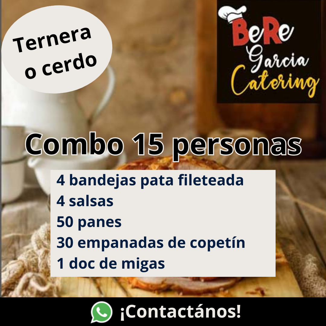 Combos para 15 personas